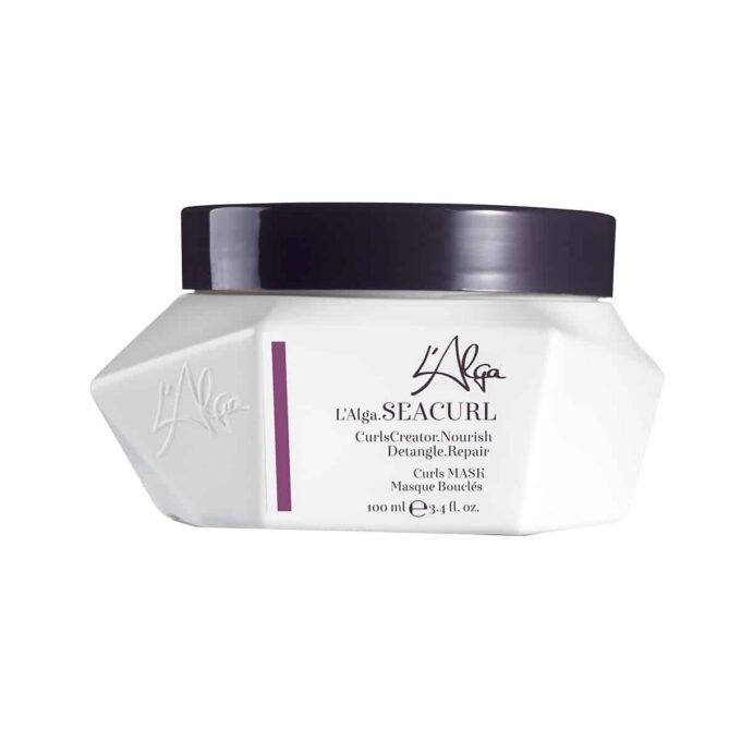 Mitrinoša un elastīga matu maska cirtainiem matiem