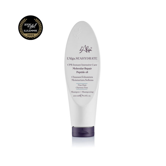 L’ALGA SEAHYDRATE peptide-18 šampūns plāniem matiem