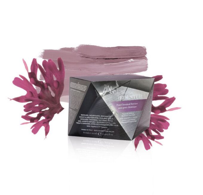 FIALE-bolster-8-1.jpg Unikālais L’Alga.BOLSTER ir mazs, bet ļoti efektīvs! Tas ir koncentrēts aktīvs produkts pēc ķīmiskās apstrādes – 2-3x efektīvāks par matu masku, kas ir ļoti ērti lietojams mājās.