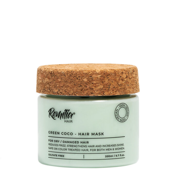 Green Coco Hair Mask_600821715796 Muuda elutud juuksed lopsakaks ja kadestamisväärseks!
Kliiniliselt tõestatud Green Coco juuksemask suurendab juuste sära, vähendab kahusust, parandab juuste käsitletavust ja toetab juuste pikaajalist tervist.
See mask taastab kuivad, rabedad, värvitud või ületöödeldud juuksed kiiremini, kui oskad oodata!