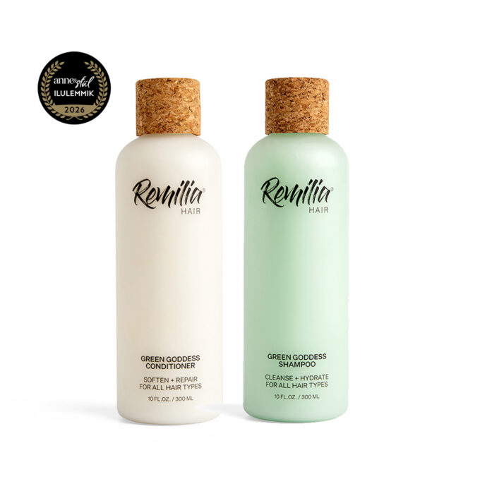 Šis greznais duets ir īsta spa atpūta Taviem matiem, saturot rozmarīna, kokosriekstu un avokado eļļu maisījumu, kas līdzsvaro galvas ādu un padara matus zīdaini gludus.