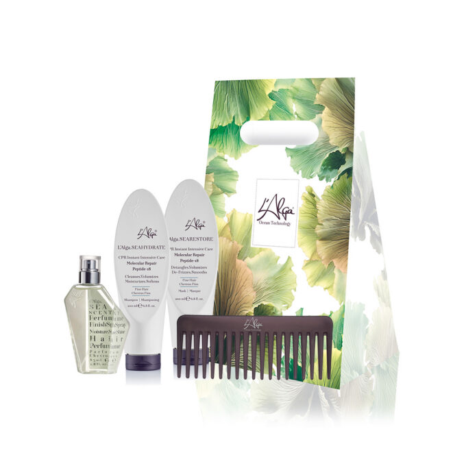 L’ALGA CPR Peptide-18 kinkekomplekt L’Alga CPR-18 eksklusiivne kinkekomplekt on loodud neile, kes ei lepi grammigi vähemaga kui tippklassi hooldus.