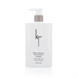 Reborn šampūns atjauno sausu, bojātu un nedzīvu matu struktūru, vienlaikus līdzsvarojot jutīgu vai kairinātu galvas ādu.