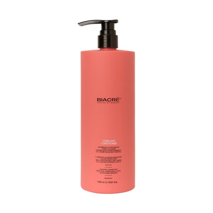 CORELIGHT Color-Protecting Conditioner is designed to soften, smooth, and enhance the overall radiance of color-treated and chemically processed hair without weighing it down.